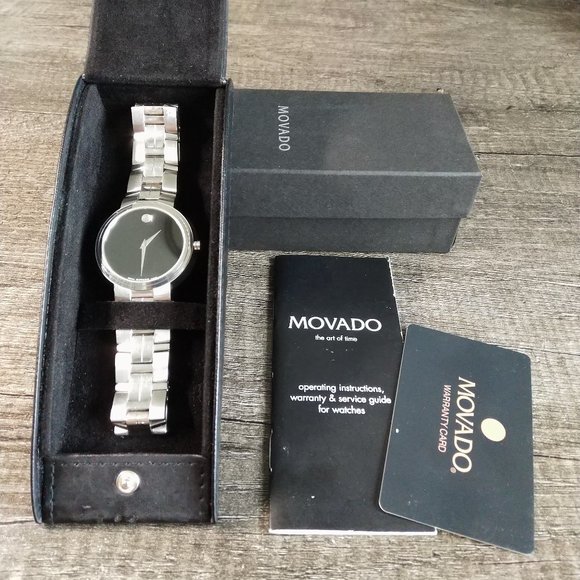 Movado Juro unisex wristwatch - Picture 3 of 6